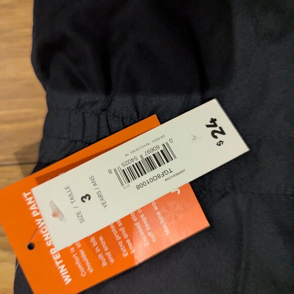 Brand new snow pants 3T - Picture 3 of 3